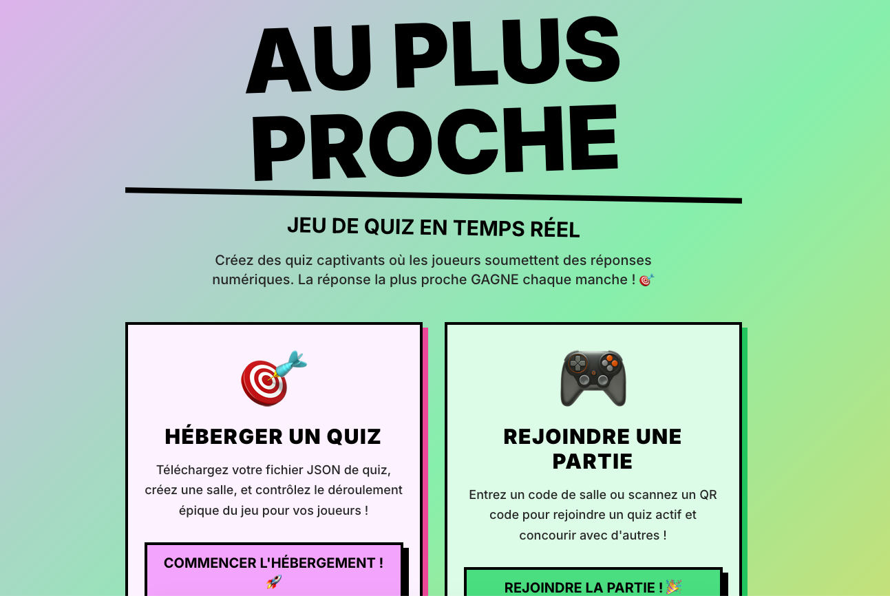 Au plus proche preview
